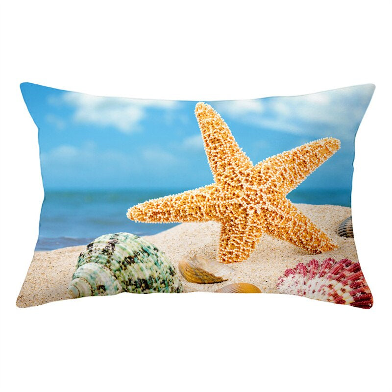 Beach Printed Rectangular Pillow CoverBeach Printed Rectangular Pillow Cover - Image 7