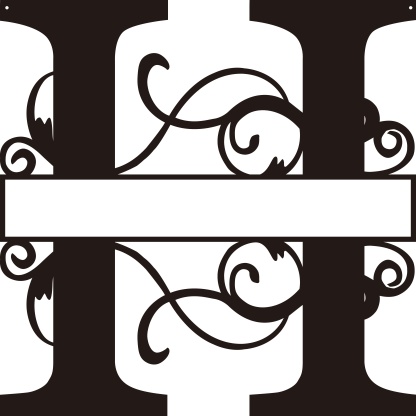 Personalized Split Letter Craft Sign For Home