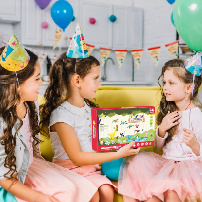 Animal Building Block Advent Calendar-Personalized Jewels