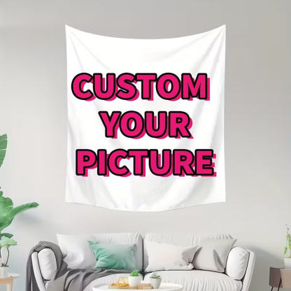 Personalized Photo Tapestry Wall Hanging For Home Decor