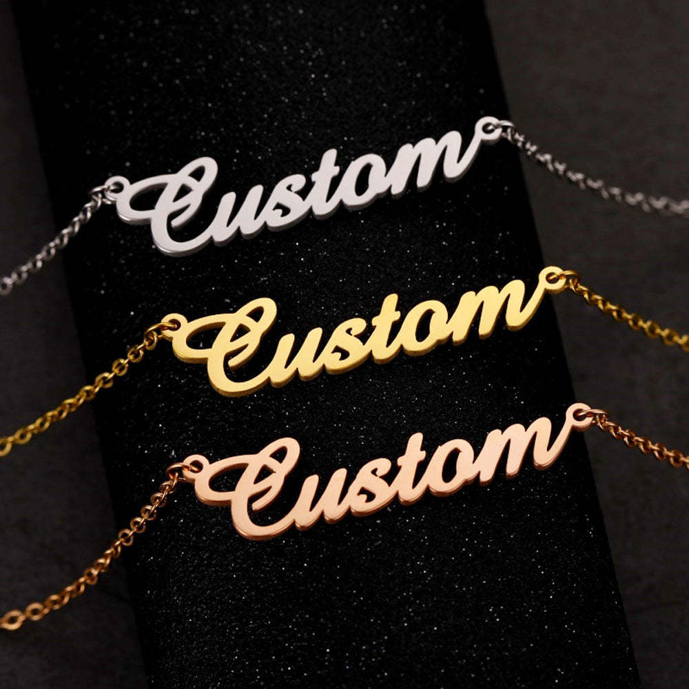 Custom Script Name Necklace-Personalized Jewels
