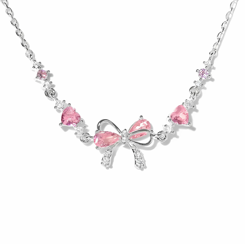 Adjustable Bow Accent Bracelet With Gemstone-Personalized Jewels