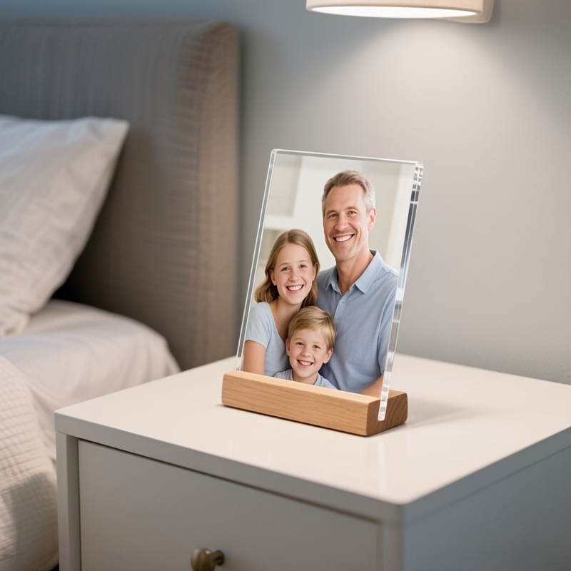 2D Flat, 1pc Customizable Photo Personalized Acrylic for All Seasons