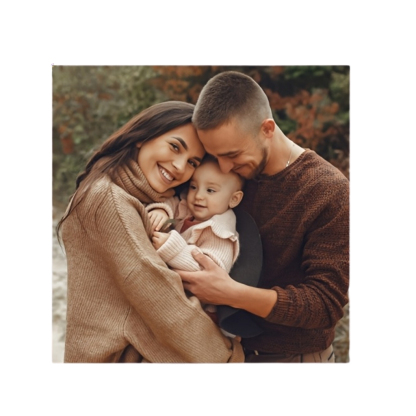 2D Flat A Customizable Framed Canvas Poster