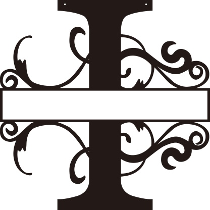 Personalized Split Letter Craft Sign For Home