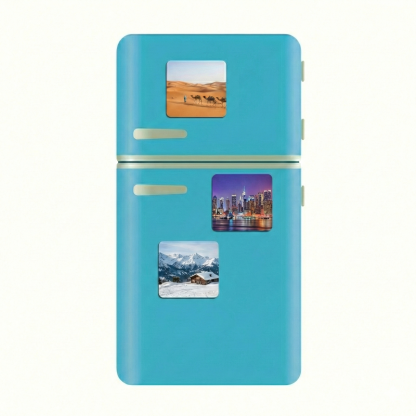 Customizable Photo Refrigerator Magnets