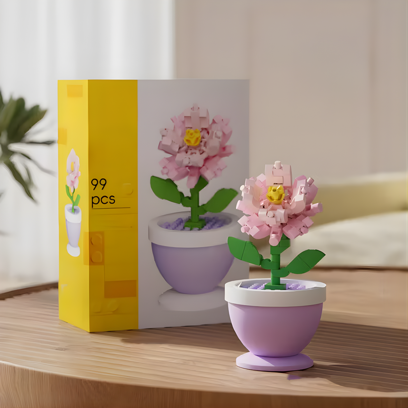 Season Flower Pot Building Blocks,