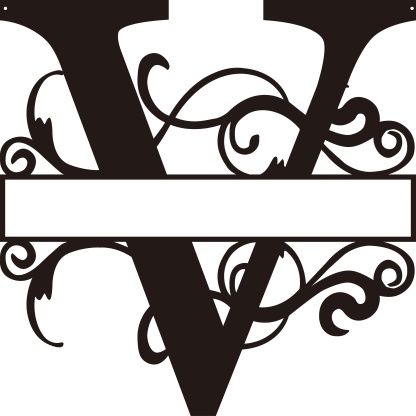 Personalized Split Letter Craft Sign For Home