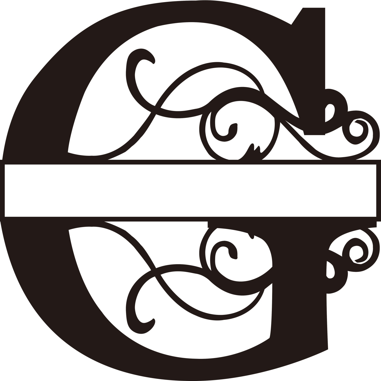 Personalized Split Letter Craft Sign For Home