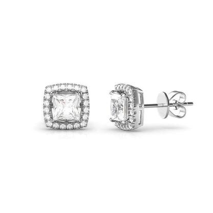 6MM Square Cubic Zirconia Earring for Women - Fashion Earrings for Women - Stylish Accessory for Women - Fashion Jewelry for Women - Trendy Accessories for Women - Personalized Jewel