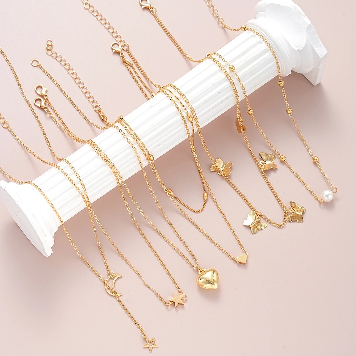 73 Piece Fashion Jewelry Set With Earrings Necklaces Rings And Bracelets For Women