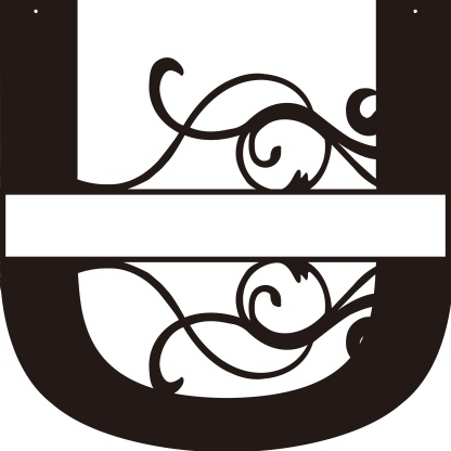 Personalized Split Letter Craft Sign For Home