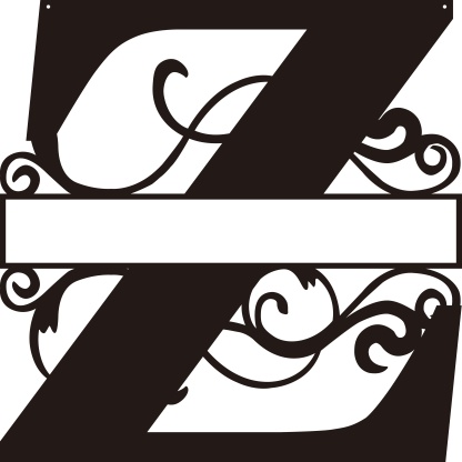 Personalized Split Letter Craft Sign For Home