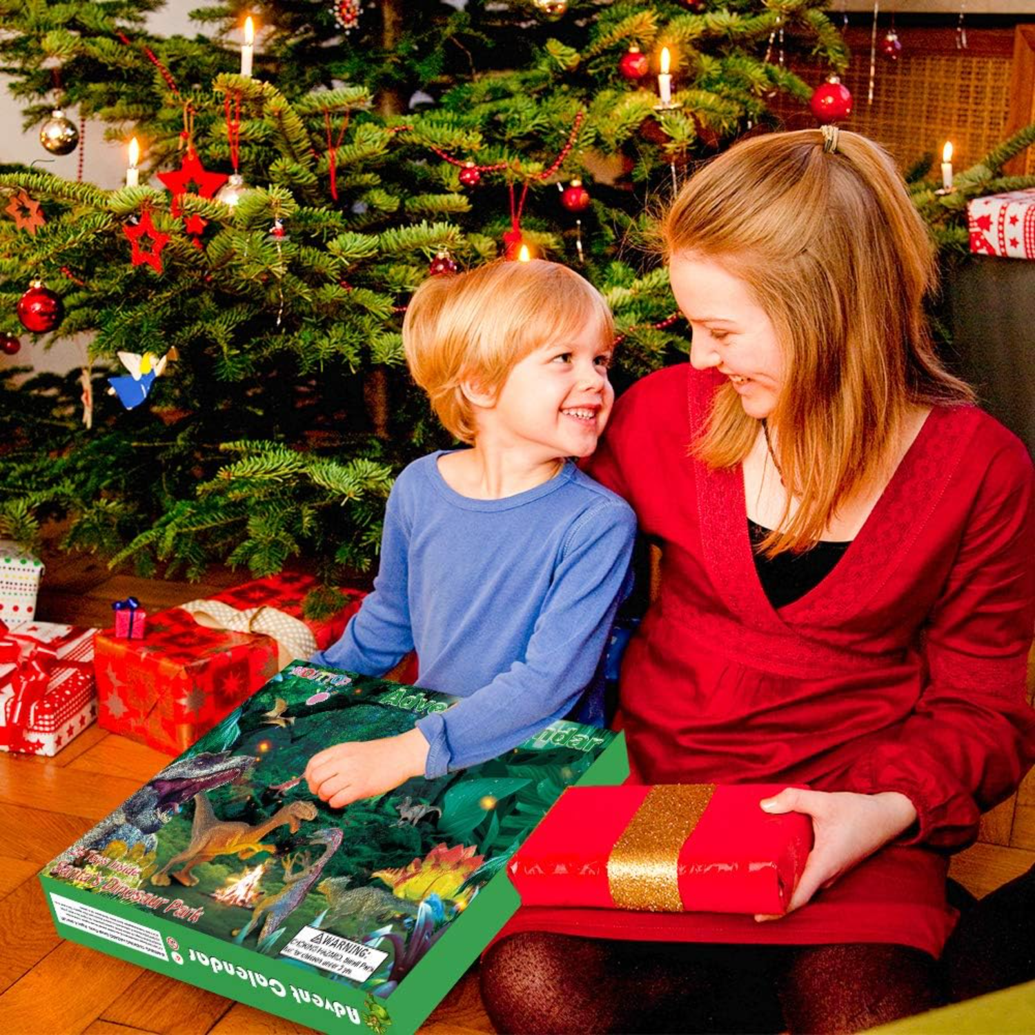 2024 Christmas Dinosaur Advent Calendar-Personalized Jewels