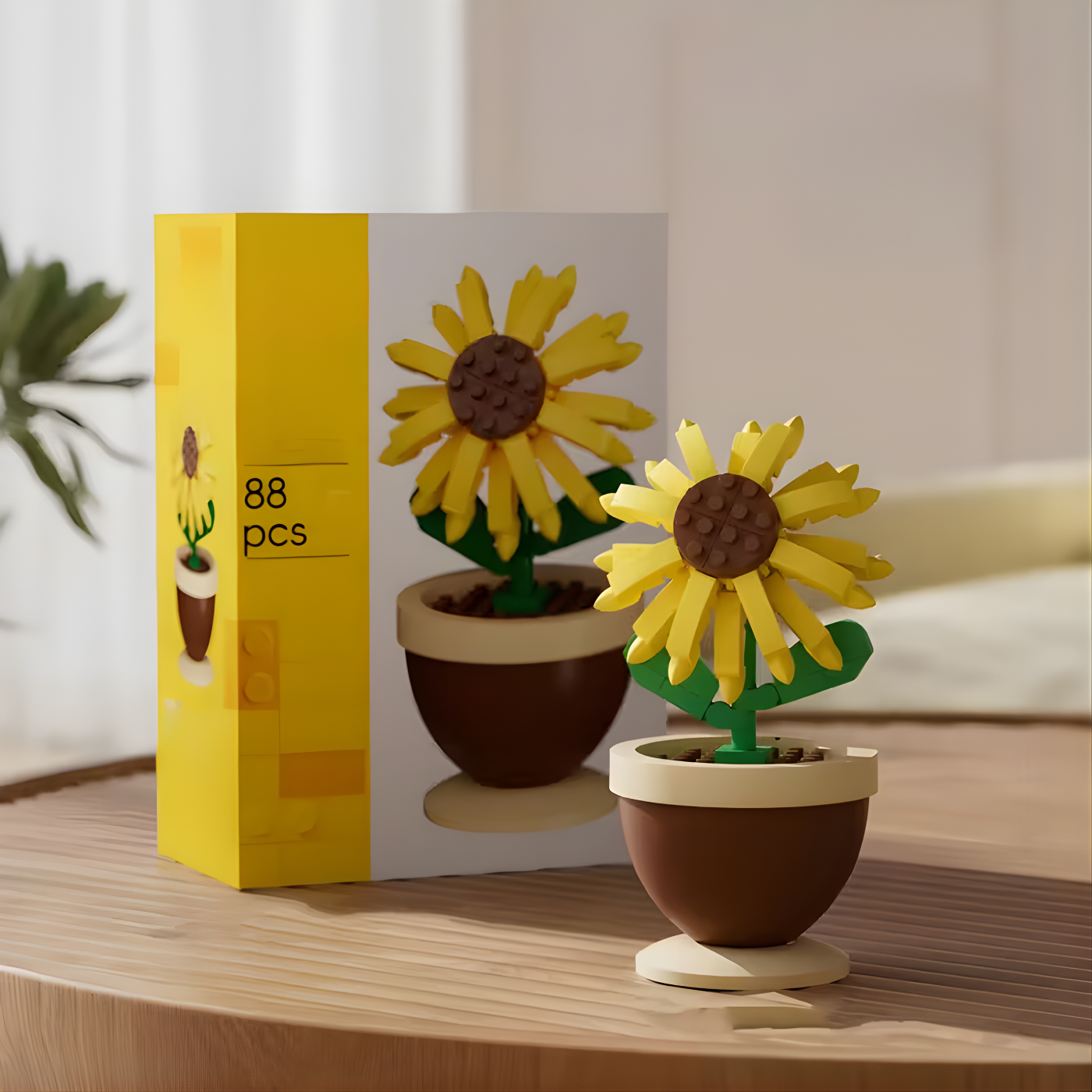 Season Flower Pot Building Blocks,
