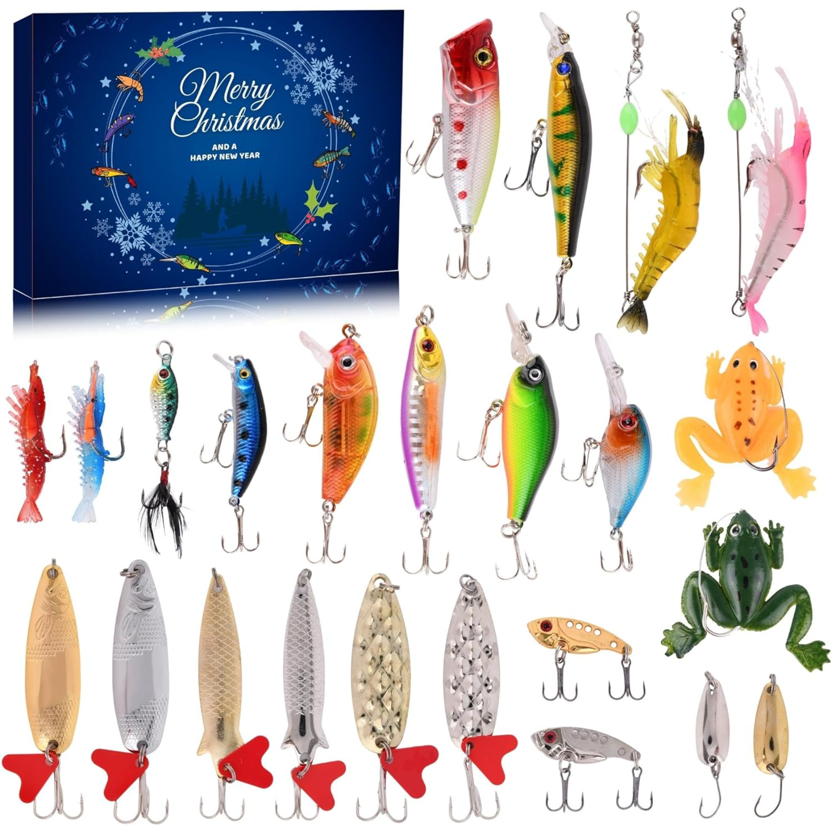 Fishing Lure Advent Calendar Set-Personalized Jewels