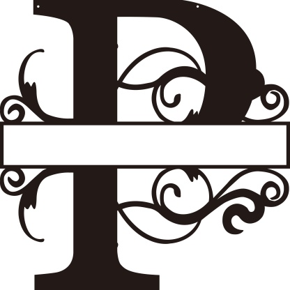 Personalized Split Letter Craft Sign For Home