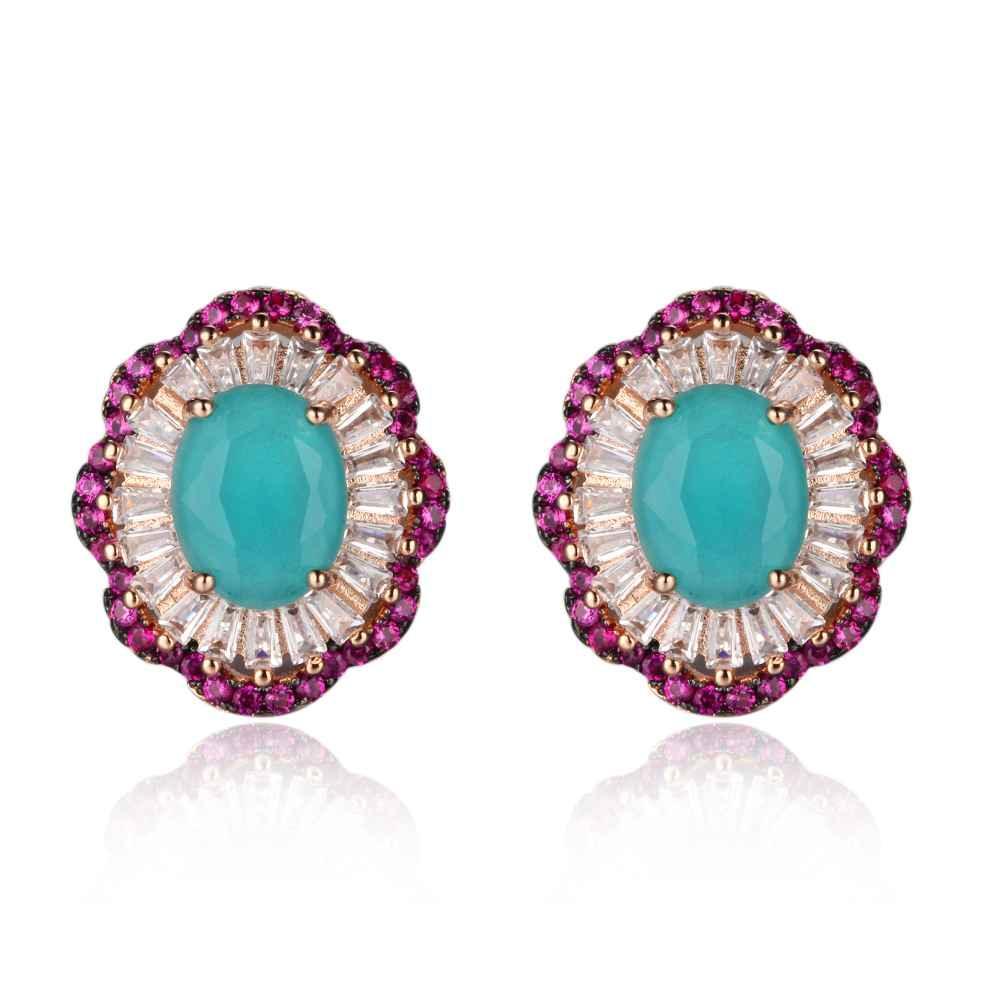 925 Sterling Silver Accessories for Women - Floral Earrings for Women - Fashionable Jewelry for Women - Stud Earrings for Women - Trendy Accessories for Women - Personalized Jewel