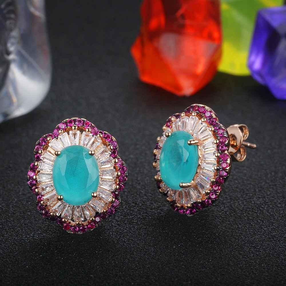 925 Sterling Silver Accessories for Women - Floral Earrings for Women - Fashionable Jewelry for Women - Stud Earrings for Women - Trendy Accessories for Women - Personalized Jewel