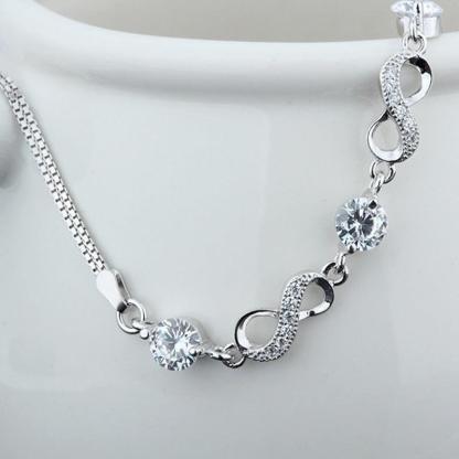 925 Sterling Silver Bracelets For Women Jewely Cubic Zircionia Bracelets & Bangles Gift For Her - Personalized Jewel