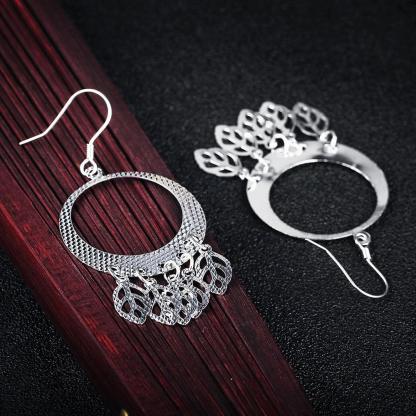 925 Sterling Silver Chandelier Drop Earrings for Women, Trendy Party Fashion Jewelry - Personalized Jewel