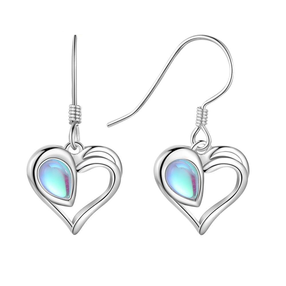 925 Sterling Silver Dangling Earrings-Personalized Jewels
