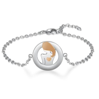 925 Sterling Silver I Got Your Back Bracelet - Chain Bracelet with Custom Name Engraved - Fashion Jewelry Gifts for Women - Personalized Jewel