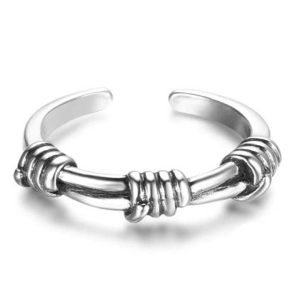 925 Sterling Silver Open Cuff Adjustable Ring, Fashion Jewelry Gift for Women - Personalized Jewel