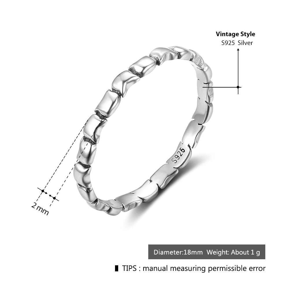 925 Sterling Silver Party Rings 2mm Width Fashion Jewelry Gift for Women - Personalized Jewel