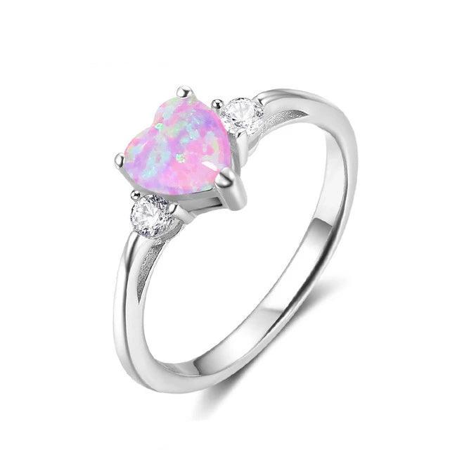 925 Sterling Silver Romantic Wedding Rings for Women - Personalized Jewel