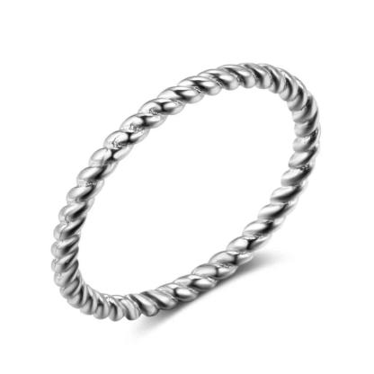 925 Sterling Silver Rope Shape Rings for Women, Fashion Jewelry – Anniversary & Engagement Gift - Personalized Jewel