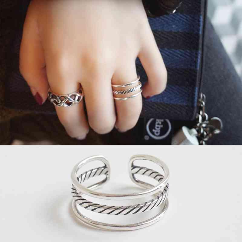 925 Sterling Silver Stackable Rings Elegant Family Ring Jewelry for Women - Personalized Jewel