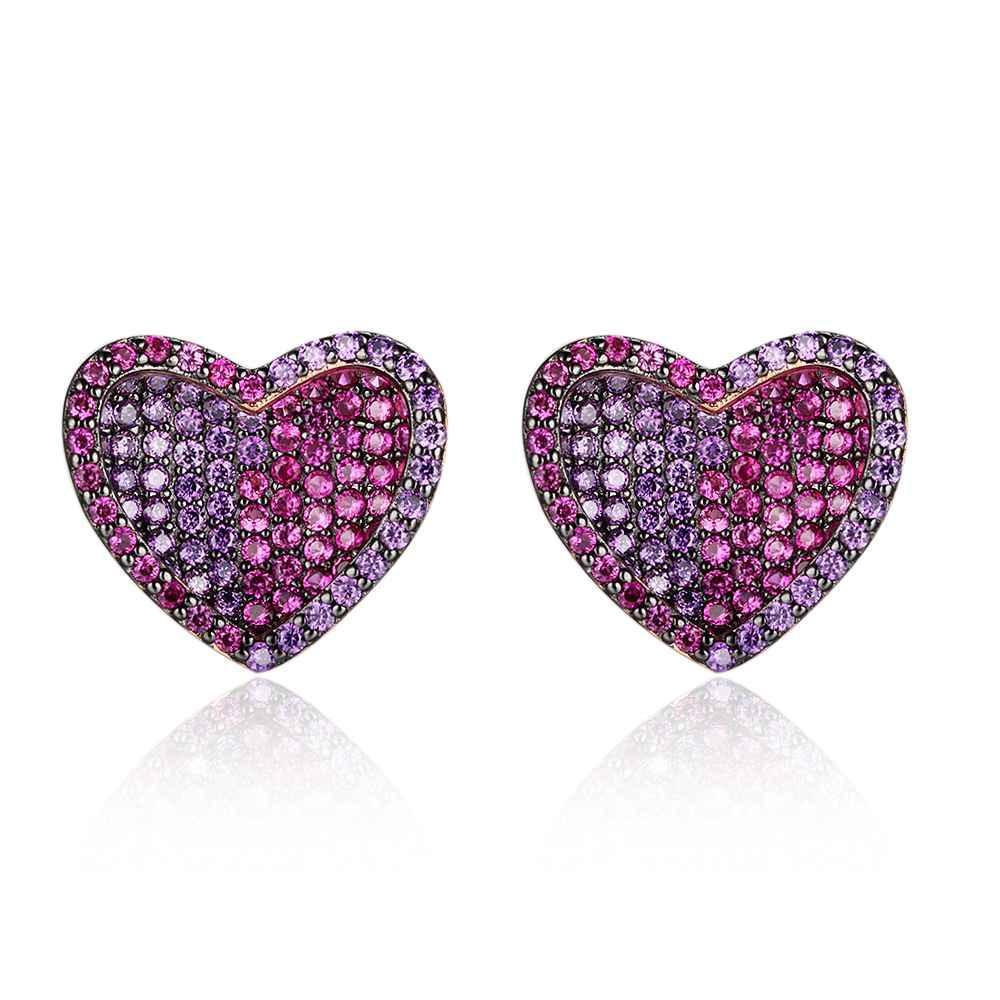 925 Sterling Silver Stud Earrings Romantic Valentine's Day Gift For Women - Personalized Jewel