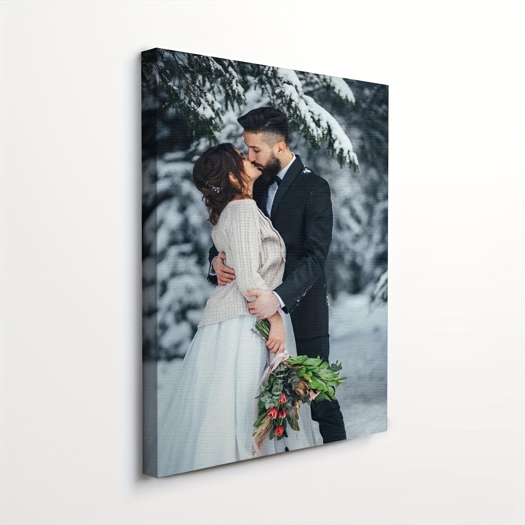 Personalized Couple Photo Canvas Posters