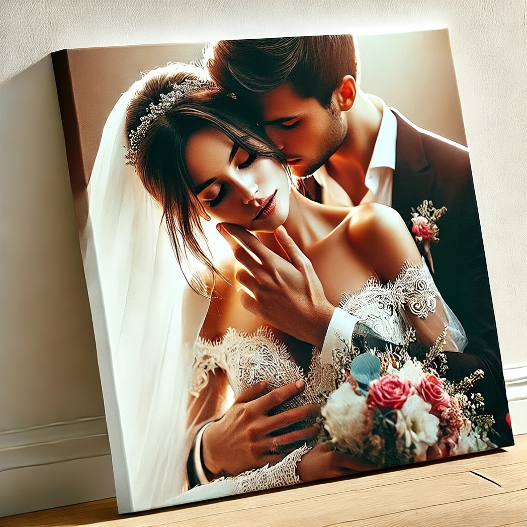 Personalized Couple Photo Canvas Posters