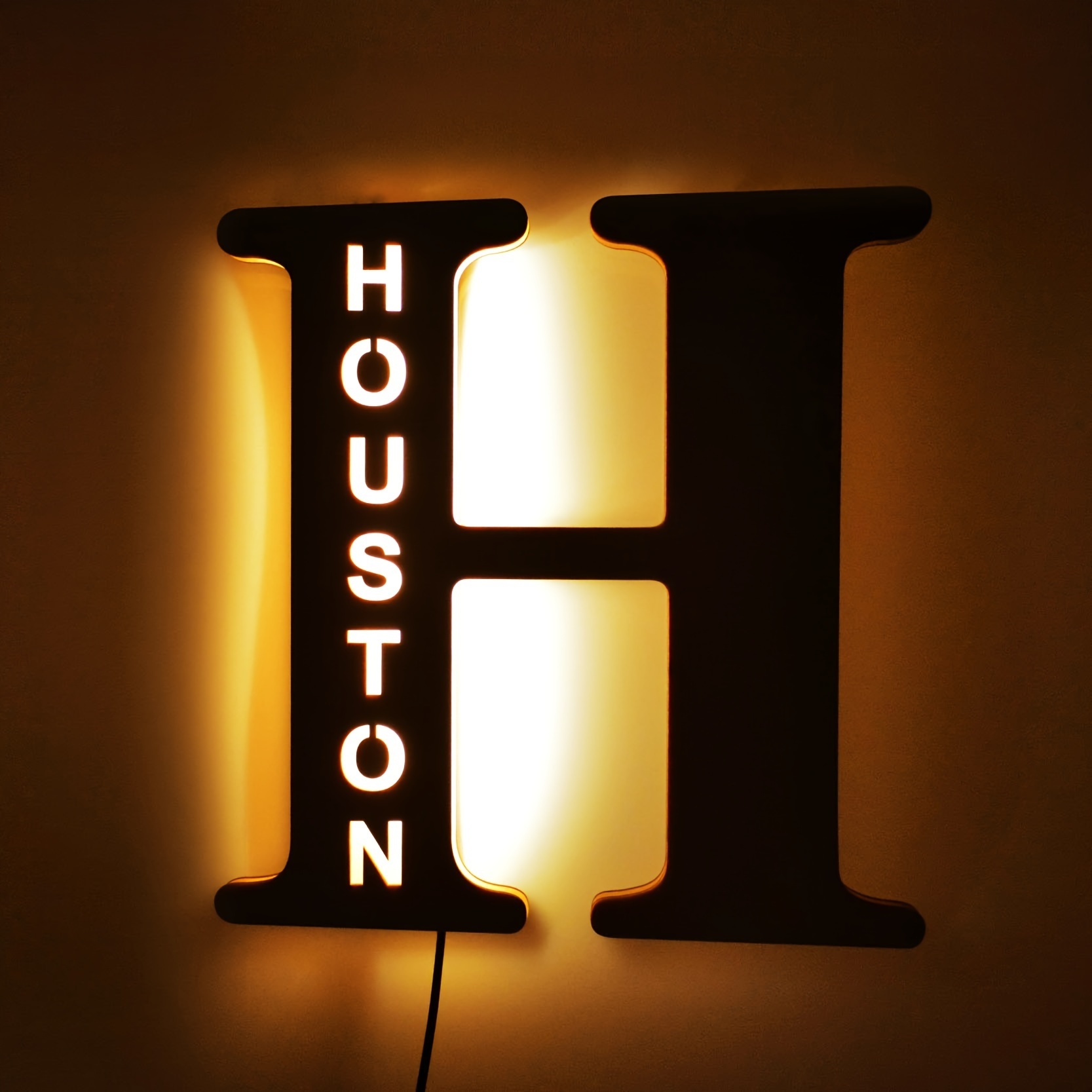 Custom Personalized LED Alphabet Letter Night Light