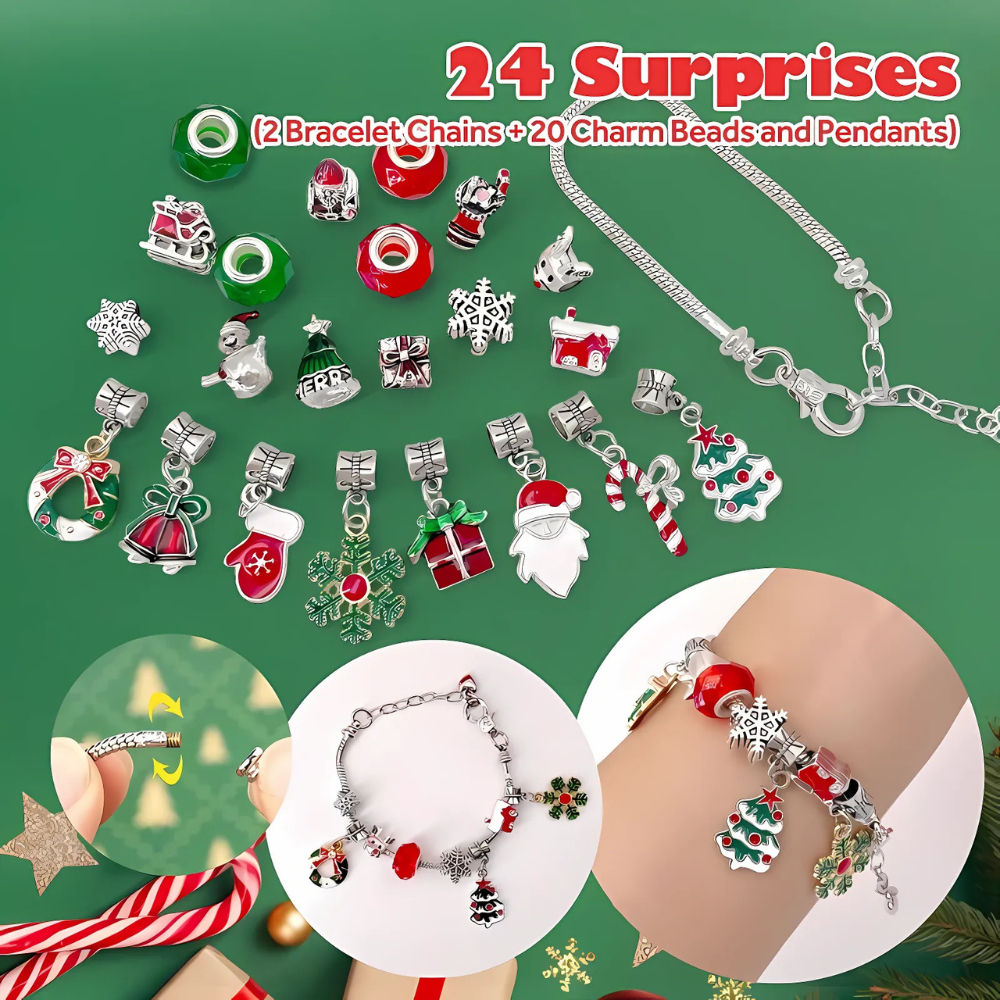 24 Days Of Festive Surprises With Christmas Advent Calendar-Personalized Jewels