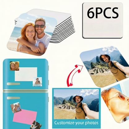 Customizable Photo Refrigerator Magnets