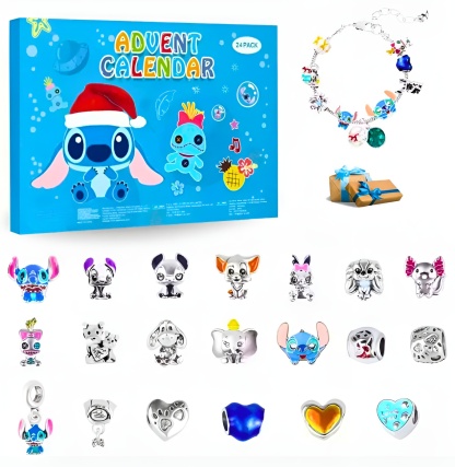 Cozy Christmas Plush Countdown Calendar