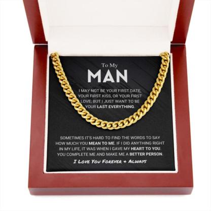 Cuban Link Chain For Him-Personalized Jewels