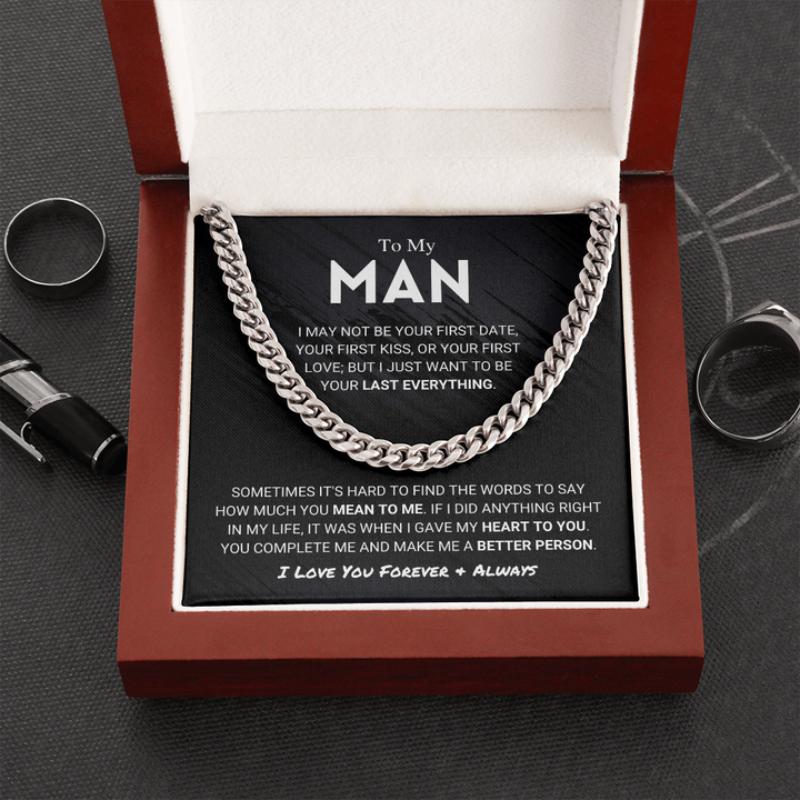 Cuban Link Chain For Him-Personalized Jewels