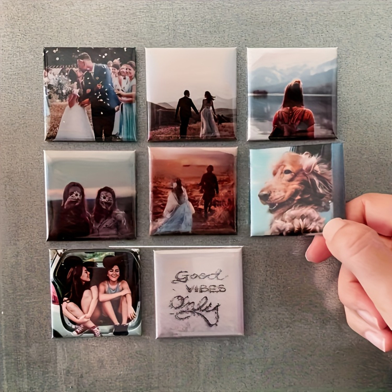 Customized Photo Fridge Magnets