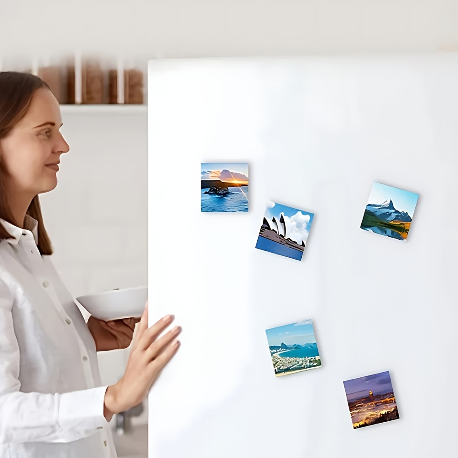 Customized Photo Fridge Magnets
