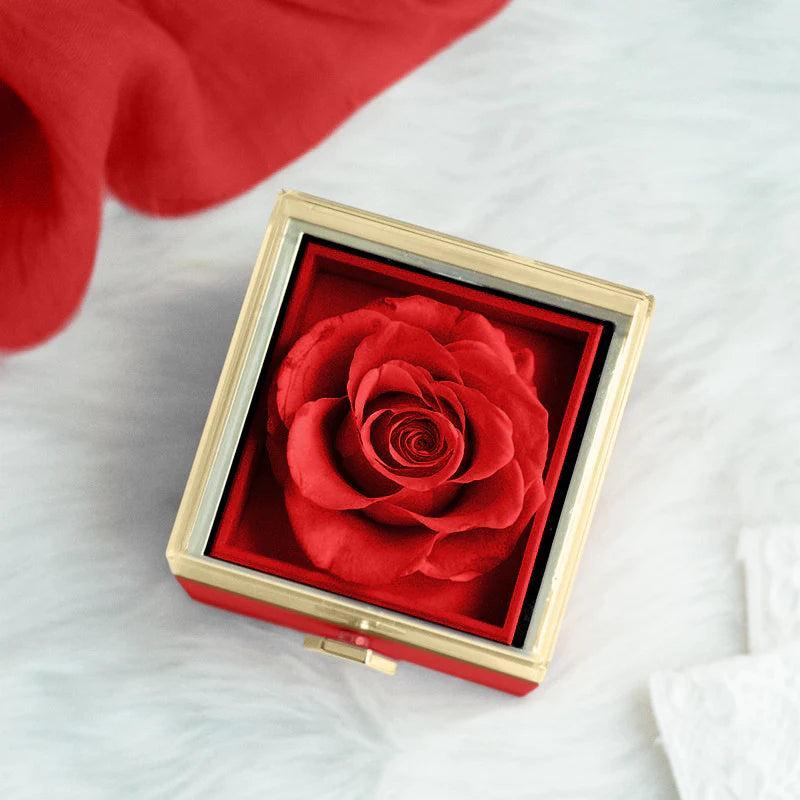 Timeless Rose Box Set With Customizable Necklace-Personalized Jewels