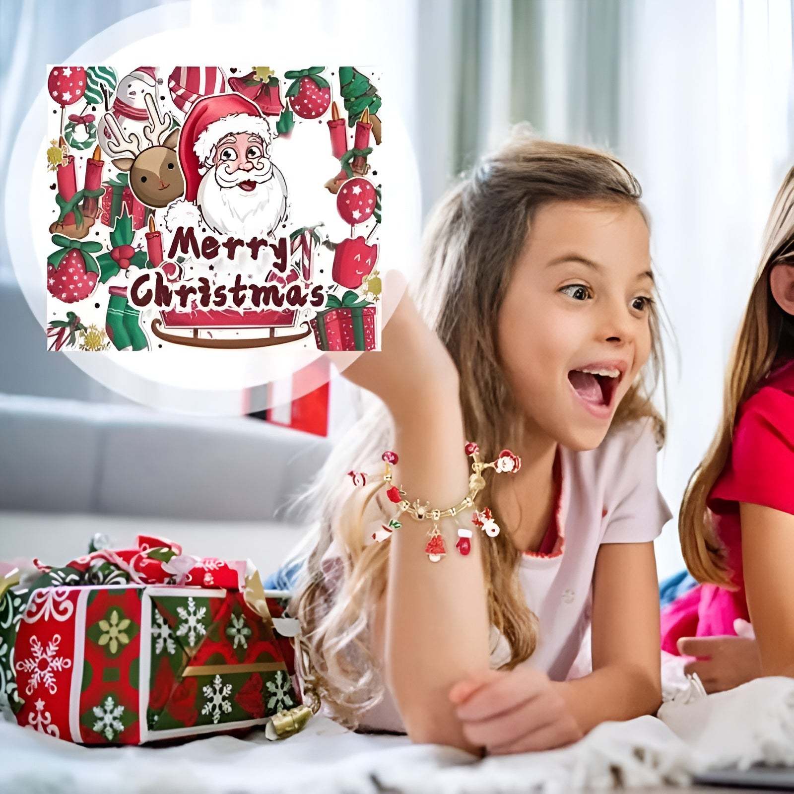 Festive Charm Bracelet Advent Calendar-Personalized Jewels