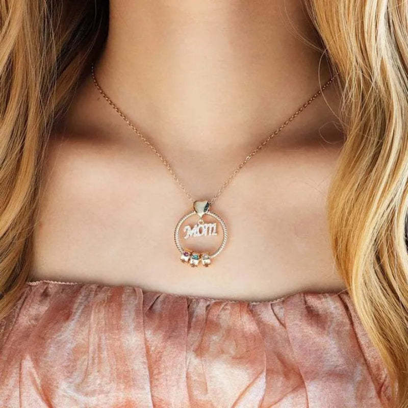 Customized Necklace Gift For Mom-Personalized Jewels