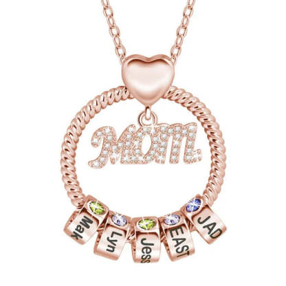 Customized Necklace Gift For Mom-Personalized Jewels