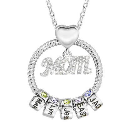 Customized Necklace Gift For Mom-Personalized Jewels