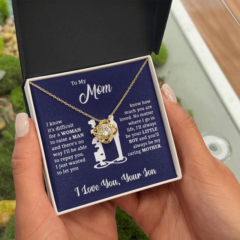 Sparkling Design Necklace For Moms-Personalized Jewels