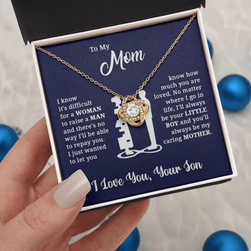 Sparkling Design Necklace For Moms-Personalized Jewels